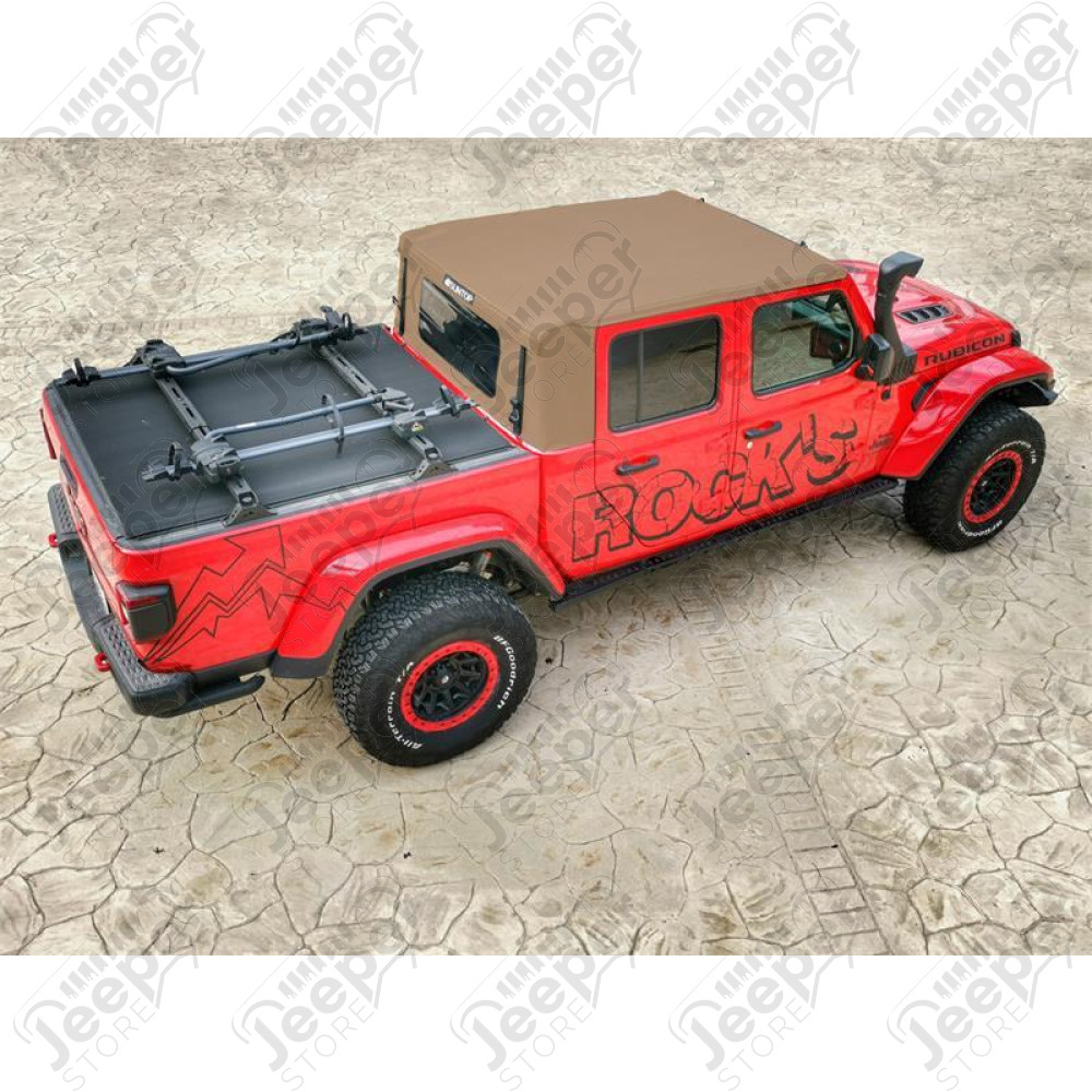Partie SOFT TOP - Bâche JT Soft Top SUNTOP - Couleur : Deep Sand (sable) - Jeep Gladiator JT - JTSTGDS
