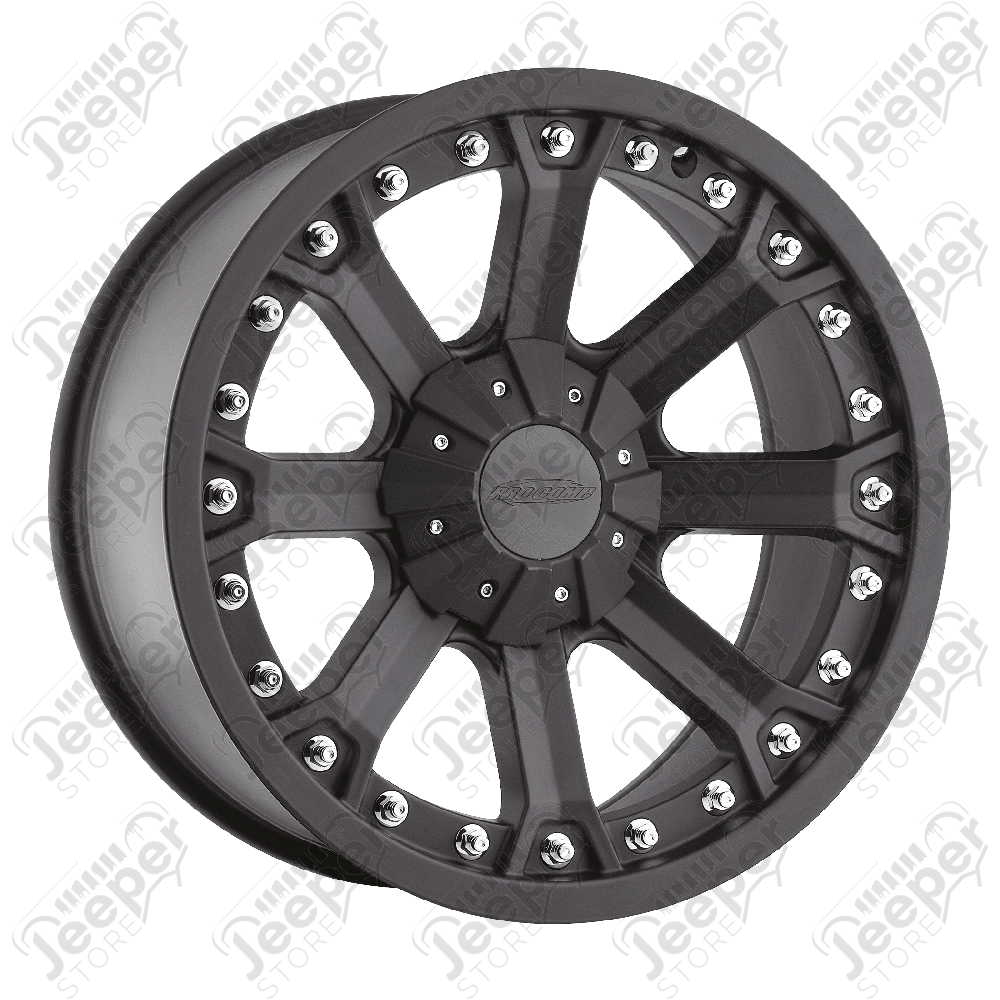 Jante aluminium Pro Comp série 33 Flat Black 9x17 / 5x127 / ET: -6 - PC70337905 / T/PXA70337905