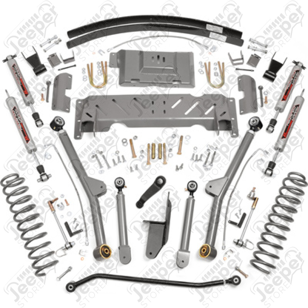 Kit Réhausse Long Arm +4.5" (+11.43cm) Rough Country Jeep Cherokee XJ