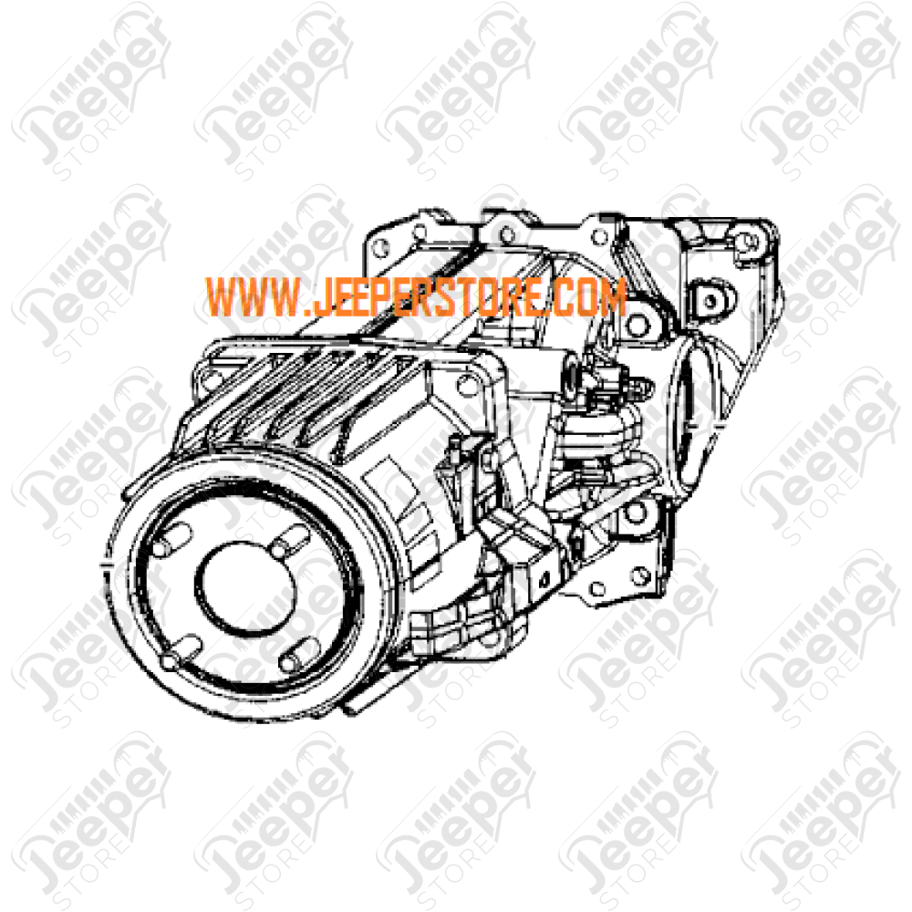 Pont arrière (partie centrale) pour Jeep Compass MK et Patriot MK (version: 4x4)