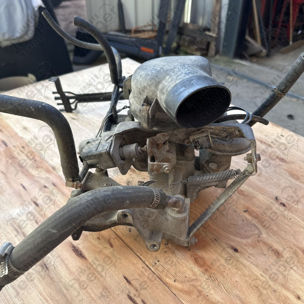 Occasion : Collecteur d’admission complète avec boîtier papillon d’injection 2.5L mono point pour YJ, XJ (1987-1991)