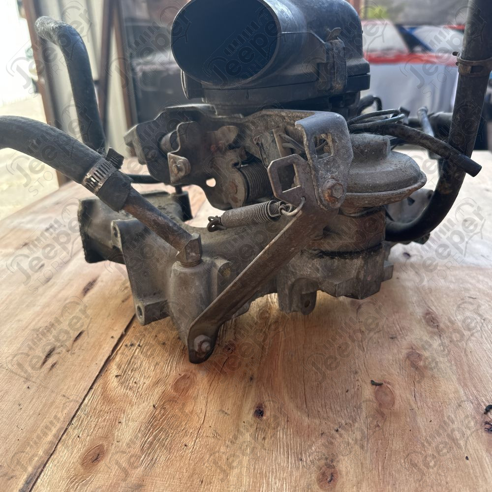 Occasion : Collecteur d’admission complète avec boîtier papillon d’injection 2.5L mono point pour YJ, XJ (1987-1991)