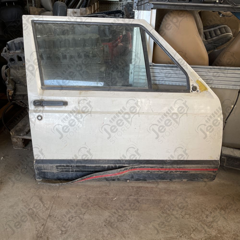 Occasion : Porte avant droite (2 portes) blanche pour Jeep Cherokee XJ (1984-1996)