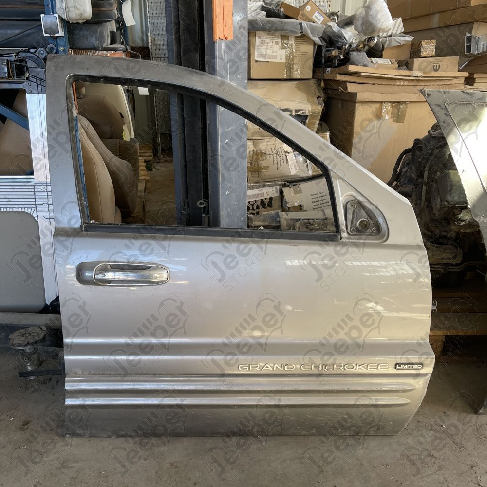 Occasion : Porte avant droite grise pour Jeep Grand Cherokee WJ, WG (1999-2004)