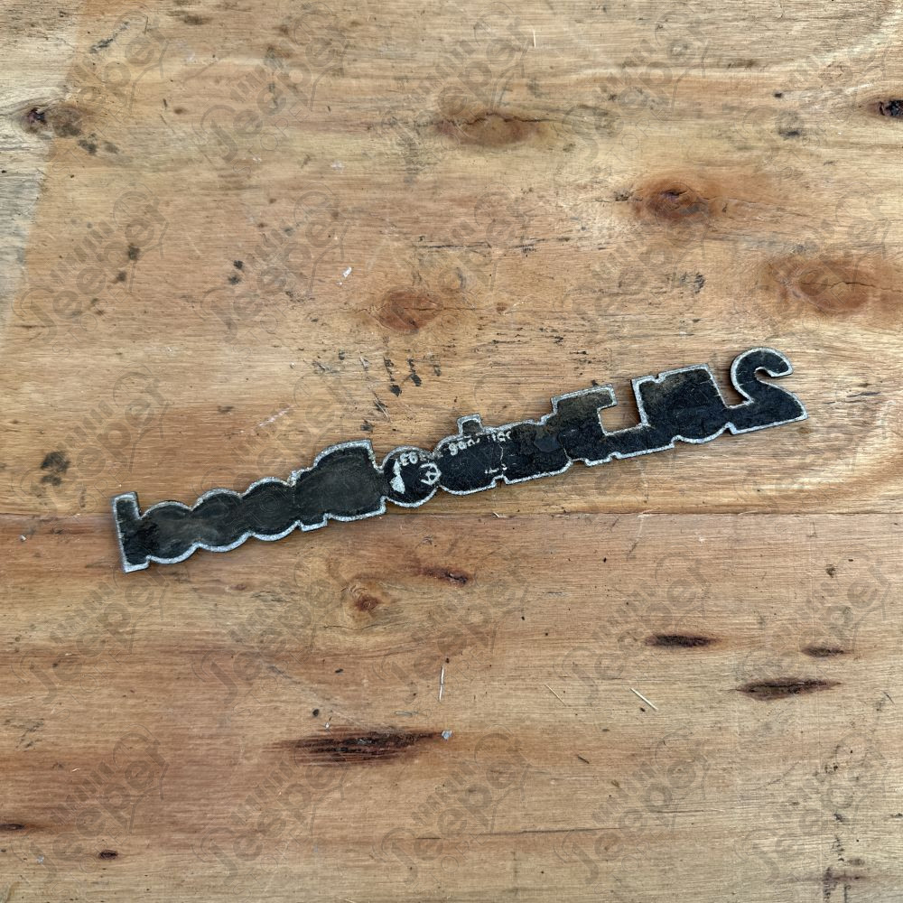 Occasion : Logo / emblème Jeep : 2.5L Turbo Diesel pour XJ, ZJ, ZG (1993-2001)
