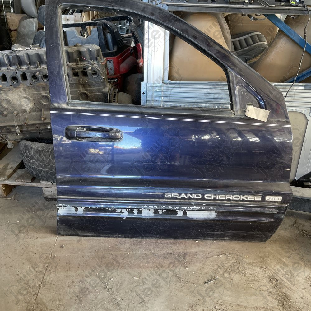 Occasion : Porte avant droite bleu / violet pour Jeep Grand Cherokee WJ, WG (1999-2004)