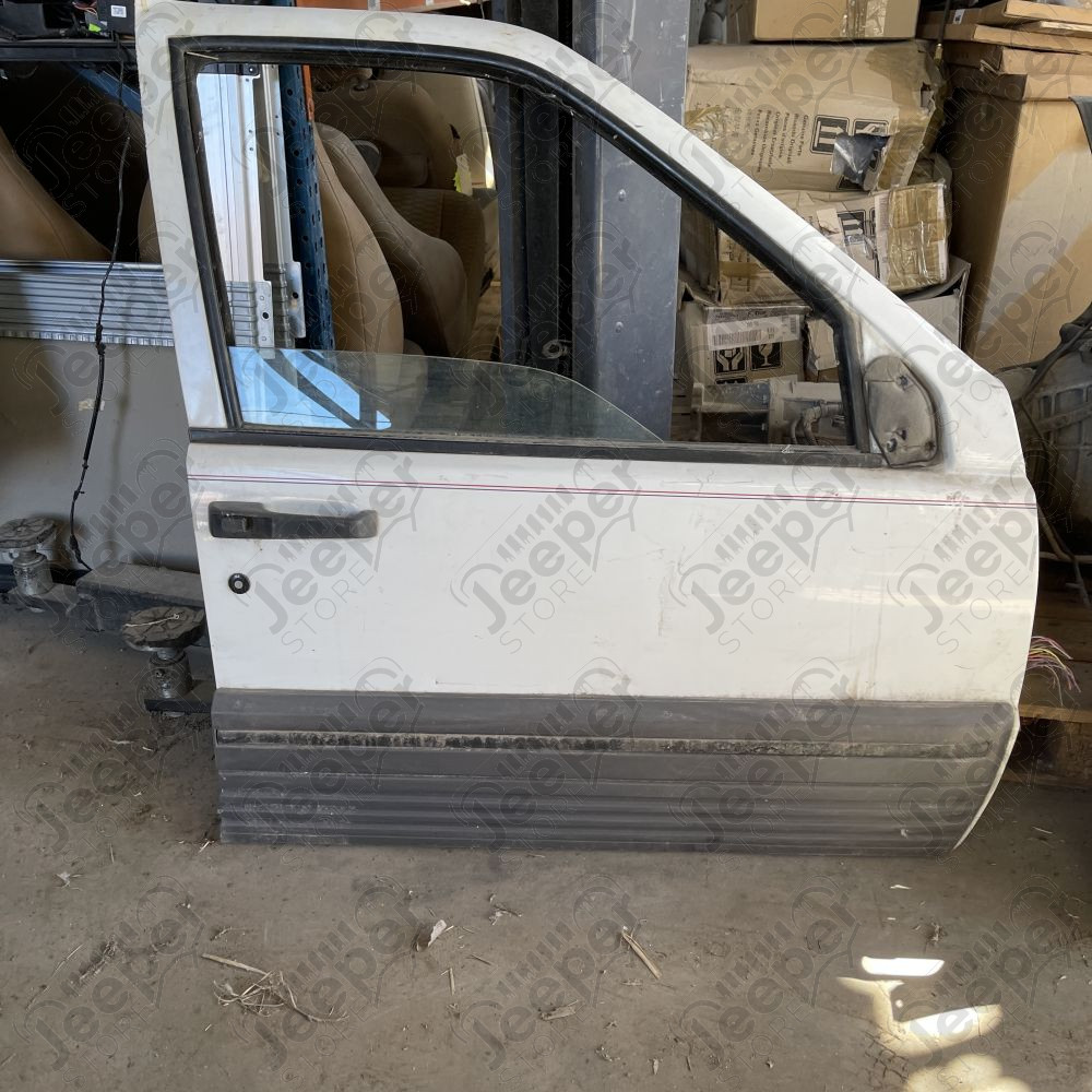 Occasion : Porte avant droite blanche pour Jeep Grand Cherokee ZJ, ZG (1992-1996)