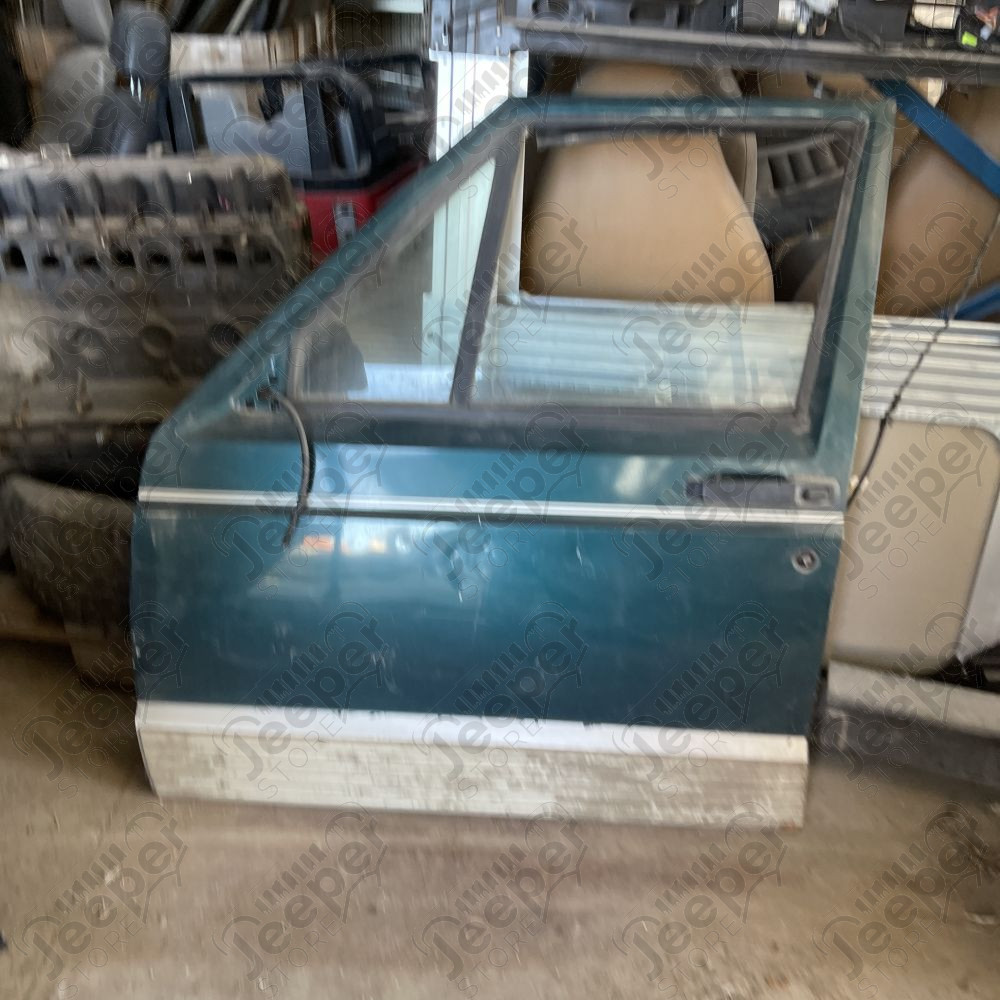 Occasion : Porte avant gauche verte pour Jeep Cherokee XJ (1984-1996)