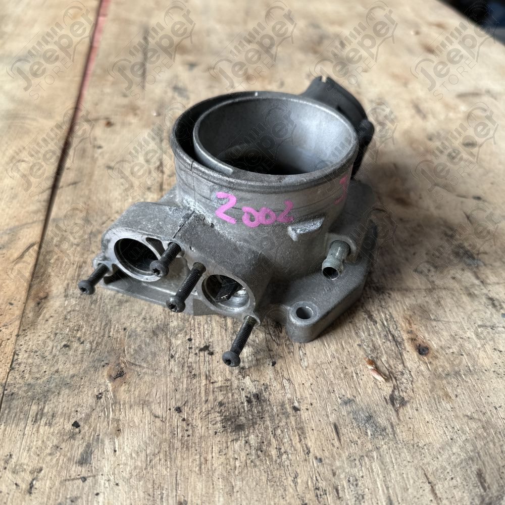 Occasion : Boîtier papillon 3.7L V6 avec boîte auto (conduite anglaise) pour Jeep Cherokee Liberty KJ (2002-2005)