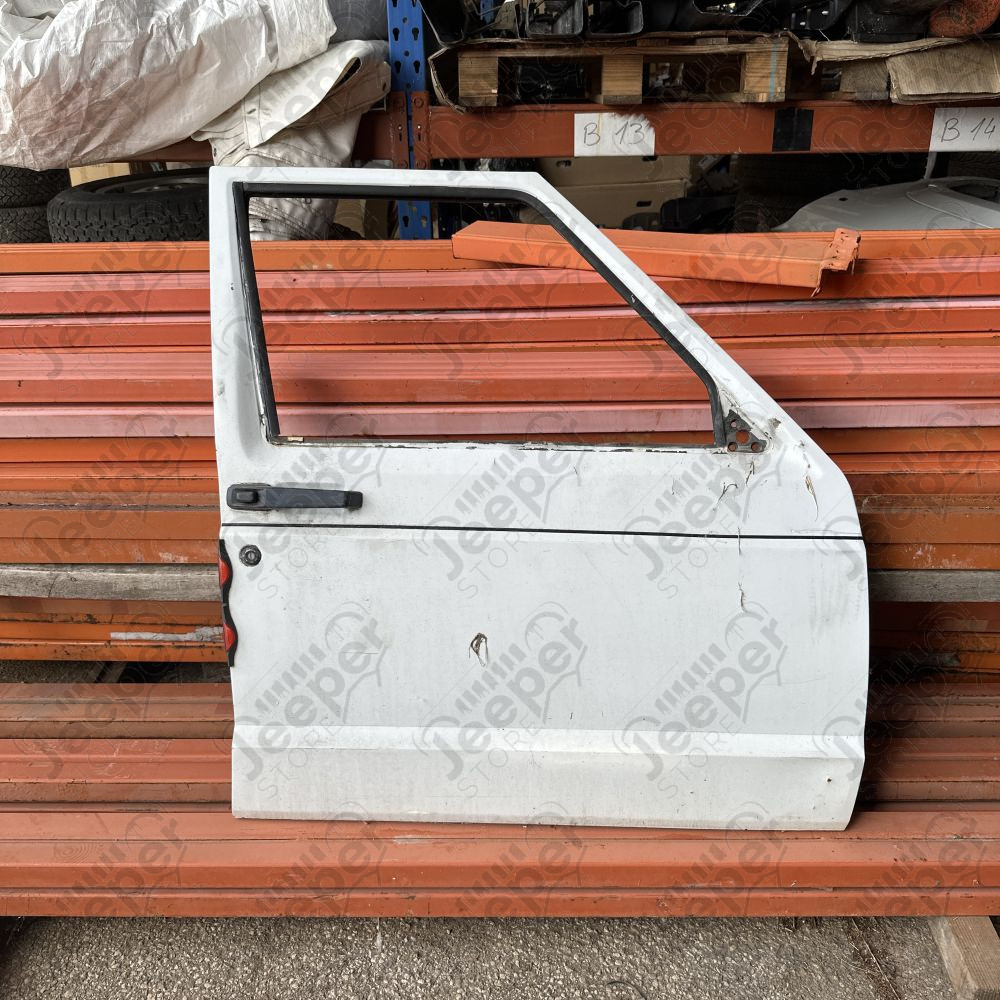Occasion : Porte avant droite blanche (4 portes) pour Jeep Cherokee XJ (1984-1996)