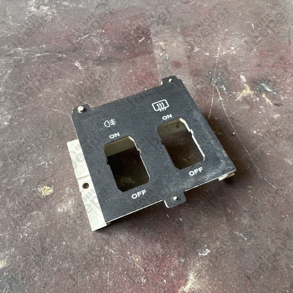 Occasion : Support de bouton dégivrage et antibrouillard pour Jeep Cherokee XJ (1984-1996)