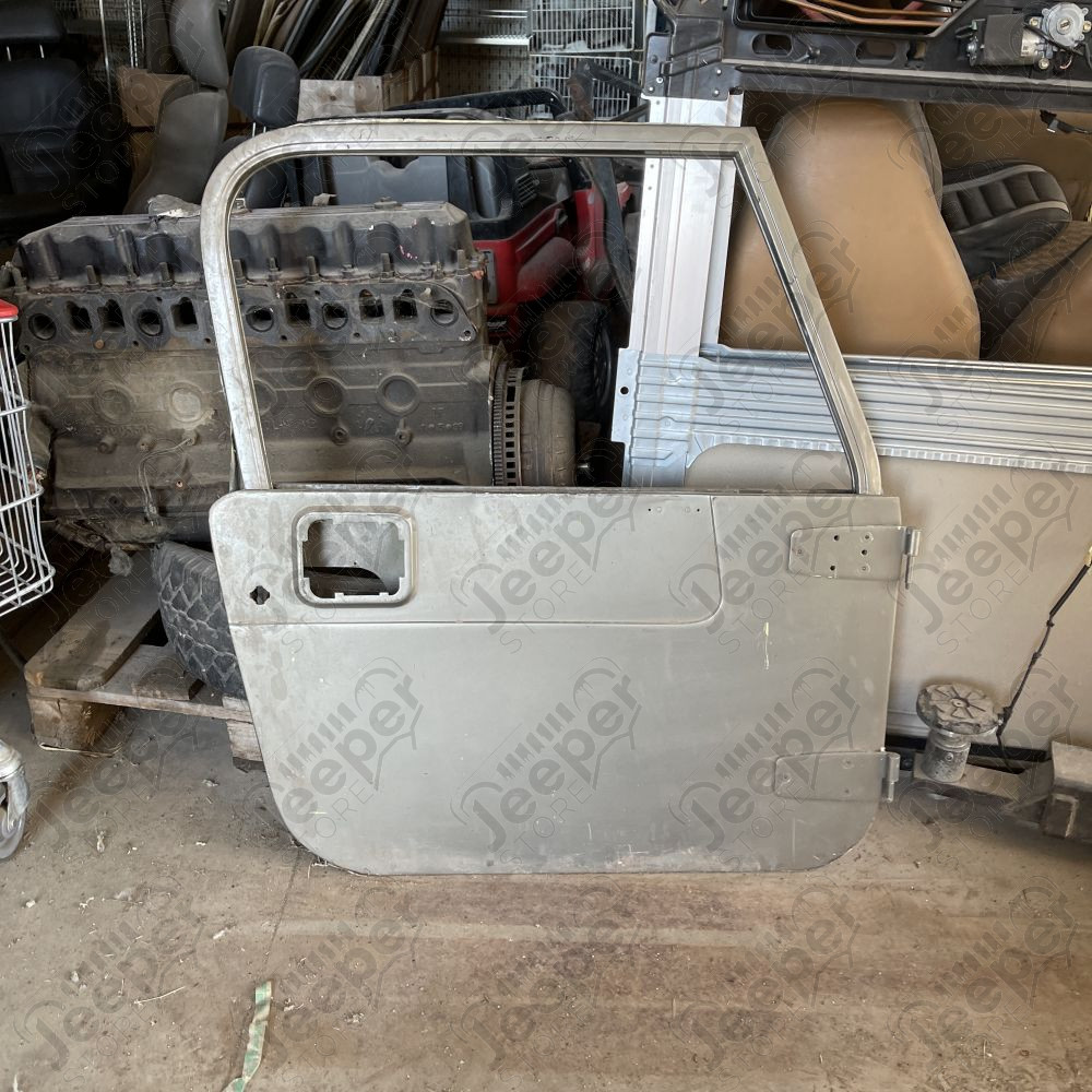 Occasion : Porte avant droite grise pour CJ7, CJ8, YJ (1980-1995)
