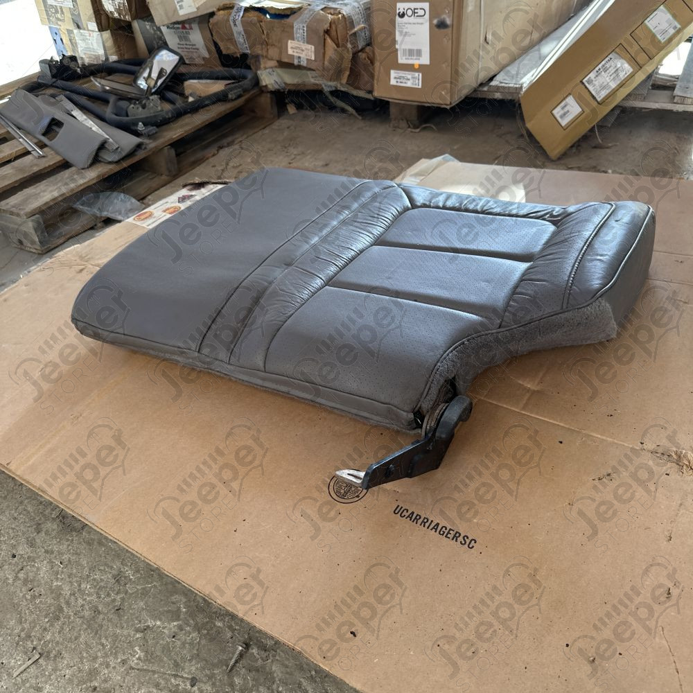 Occasion : Dossier banquette arrière 2/3 (grande partie) En cuir gris pour Jeep Grand Cherokee WJ, WG (1999-2004)