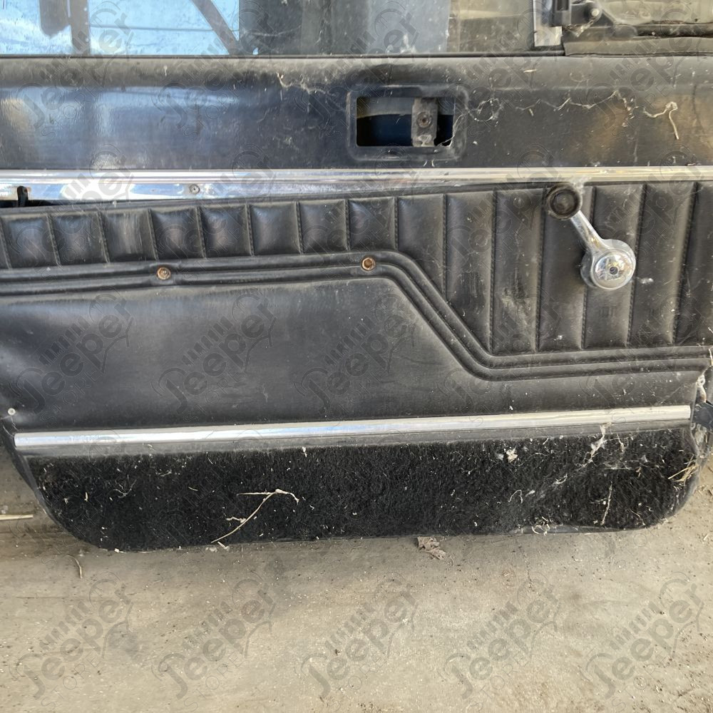 Occasion : Porte avant gauche noire pour CJ7, CJ8, YJ (1980-1995)