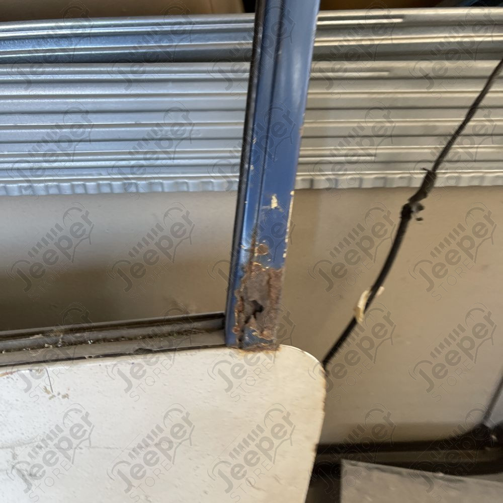 Occasion : Porte avant gauche bleu pour Jeep CJ7 (1975-1980)