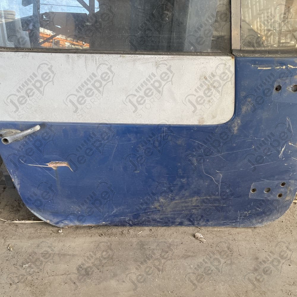 Occasion : Porte avant droite bleu pour Jeep CJ7 (1975-1980)