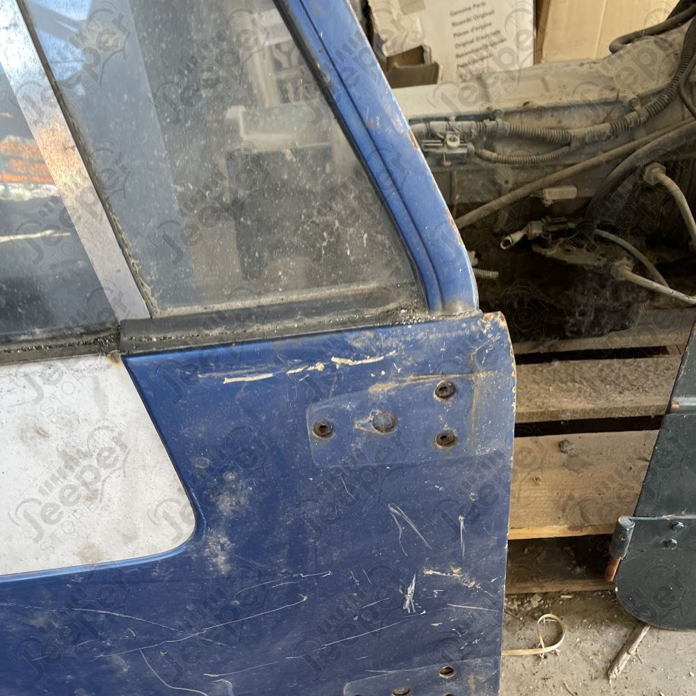 Occasion : Porte avant droite bleu pour Jeep CJ7 (1975-1980)