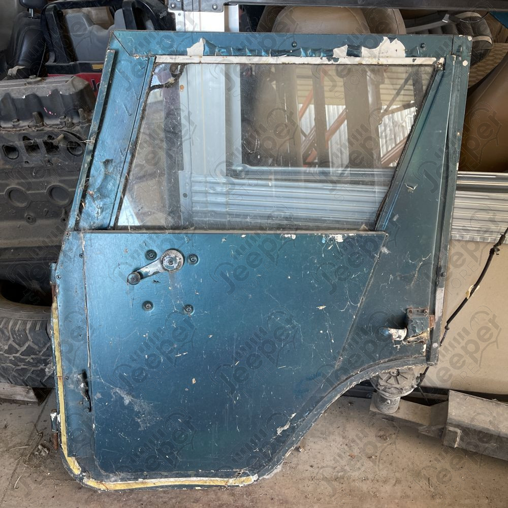 Occasion : Porte avant droite verte pour CJ5, CJ6 (1955-1974)
