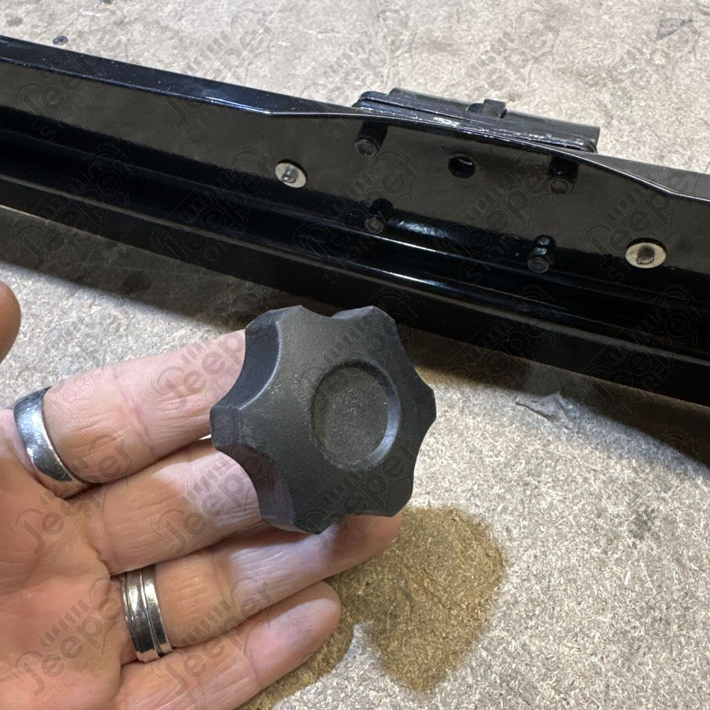 Occasion : Baguette de baie de pare brise de fixation pour bikini (manque 1 boulon) pour Jeep Wrangler JK (2007-2018)