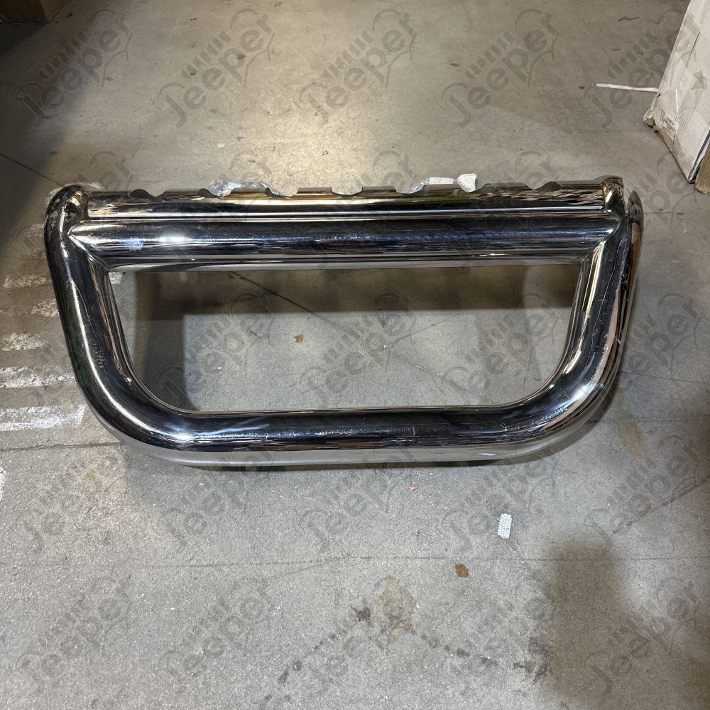 Occasion : Pare buffles acier/inox (légère griffures) pour Jeep Wrangler JK (2007-2018)