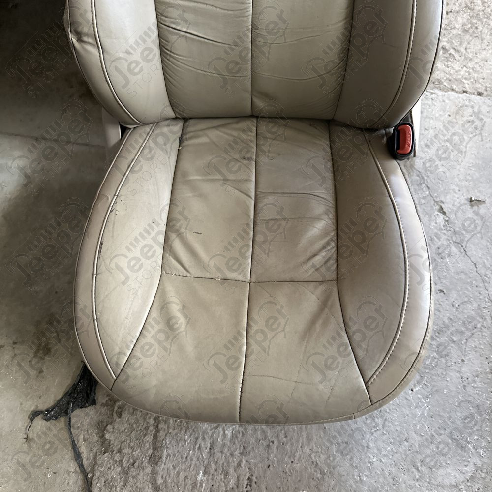 Occasion : Siège en cuir beige avant droit pour Jeep Grand Cherokee WJ, WG (1999-2004)