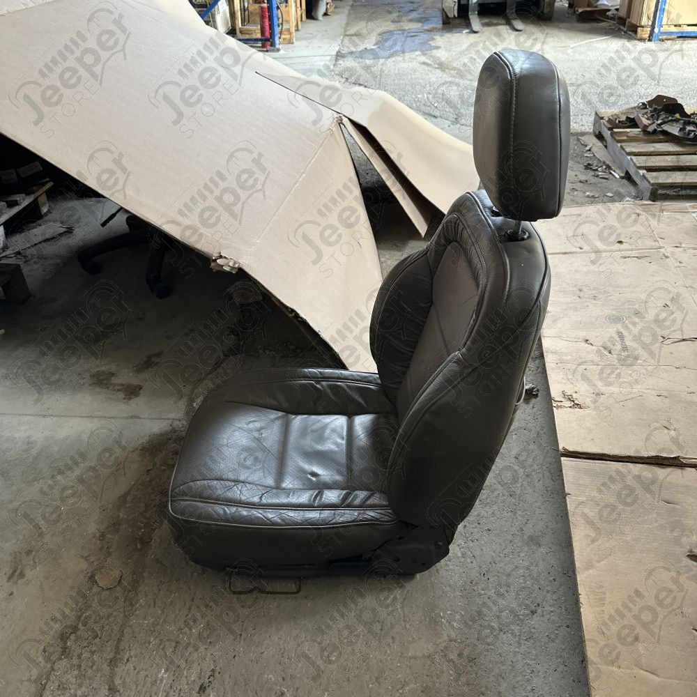 Occasion : Siège en cuir marron avant gauche pour Jeep Grand Cherokee ZJ, ZG (1992-1998)