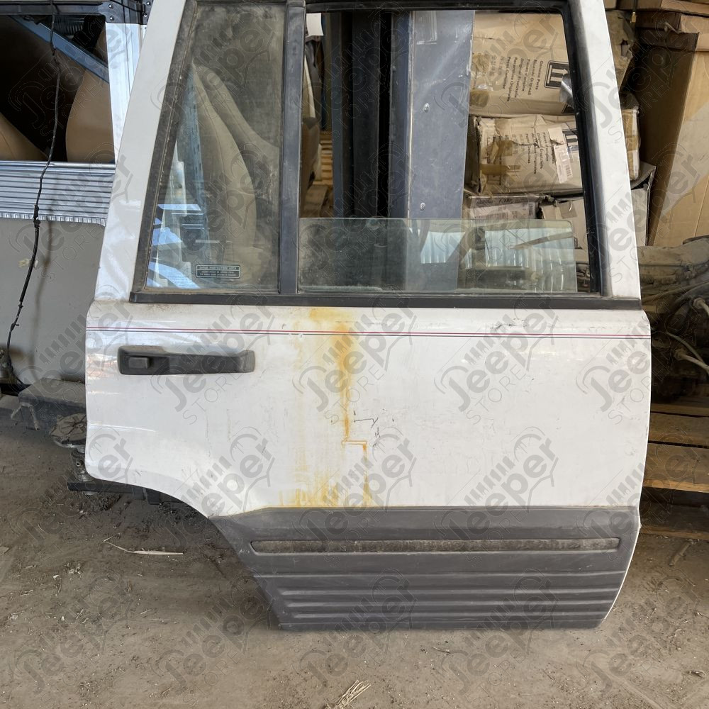 Occasion : Porte arrière droite blanche pour Jeep Grand Cherokee ZJ, ZG (1992-1996)