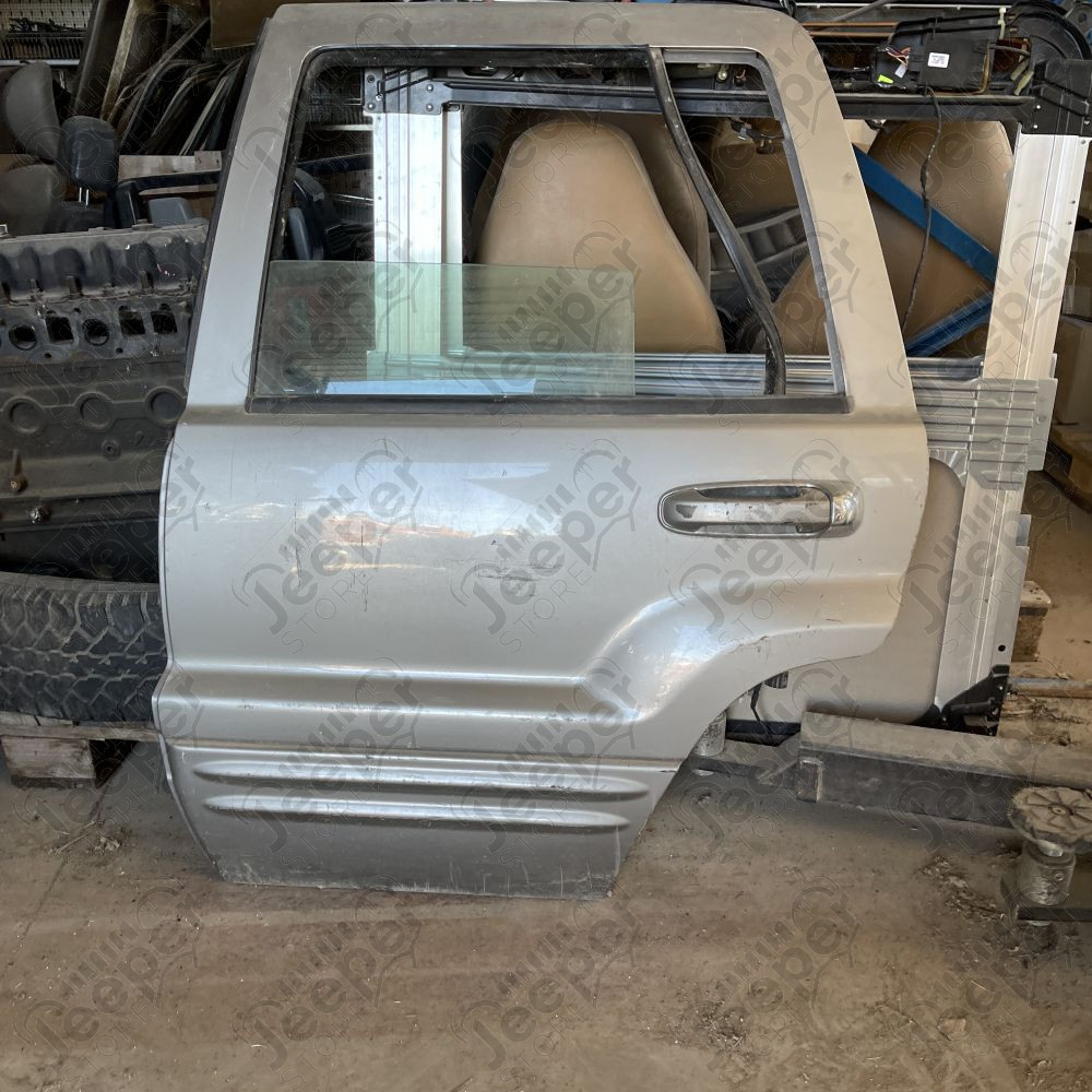 Occasion : Porte arrière gauche grise pour Jeep Grand Cherokee WJ, WG (1999-2004)