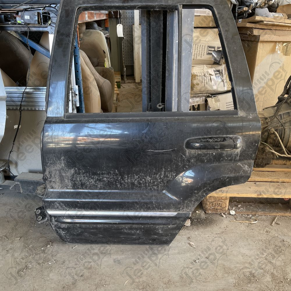 Occasion : Porte arrière gauche noire pour Jeep Grand Cherokee WJ, WG (1999-2004)