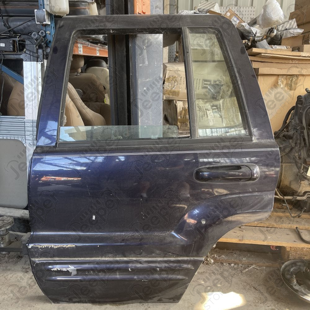 Occasion : Porte arrière gauche violette pour Jeep Grand Cherokee WJ, WG (1999-2004)