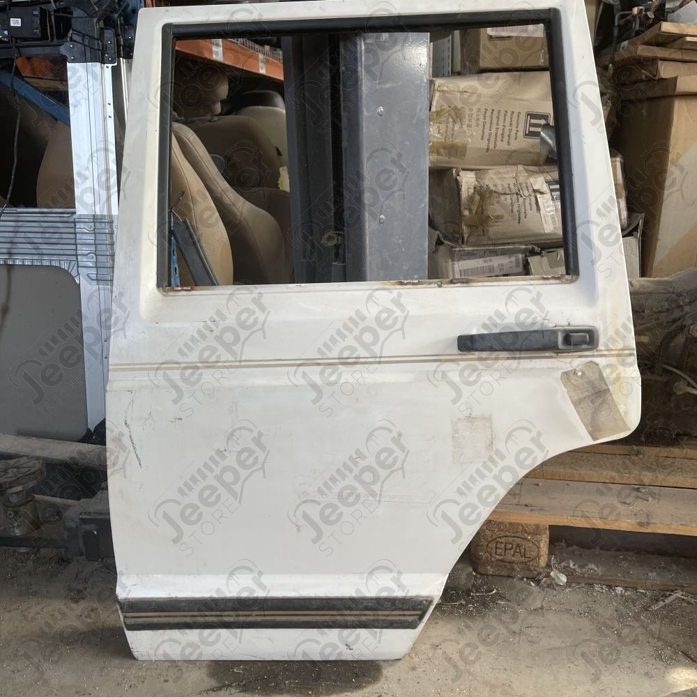 Occasion : Porte arrière gauche blanche pour Jeep Cherokee XJ (1984-1996)