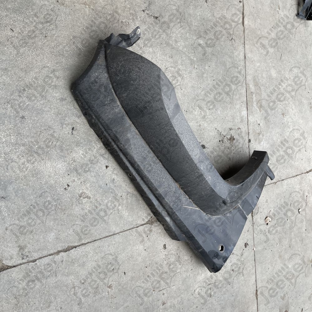Occasion : Aile avant droite avec élargisseur d’aile noir pour Jeep Cherokee Liberty KJ (2005-2007)