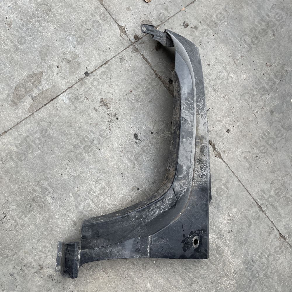 Occasion : Aile avant gauche avec élargisseur d’aile noir pour Jeep Cherokee Liberty KJ (2005-2007)