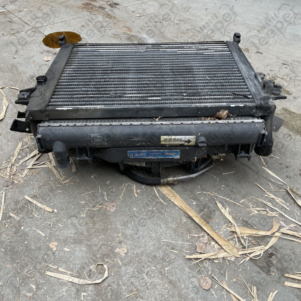 Occasion : Bloc complet radiateur les moteur 2.7L CRD pour Jeep Grand Cherokee WJ, WG (2002-2004)