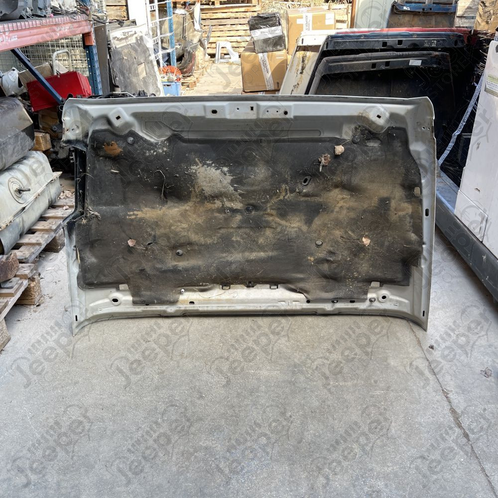 Occasion : Capot moteur blanc (trou pour snorkel) pour Jeep Wrangler JK (2007-2018)