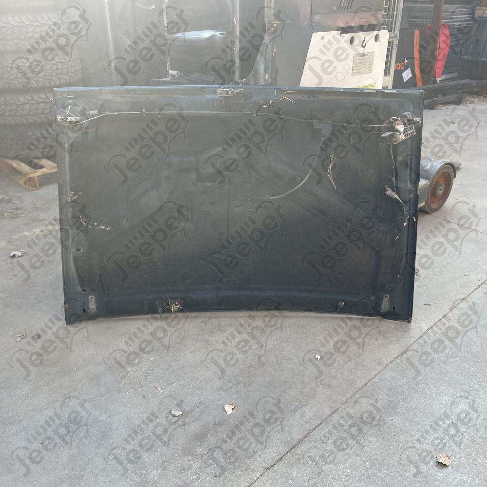 Occasion : Capot moteur vert pour Jeep Cherokee XJ (1984-1996)