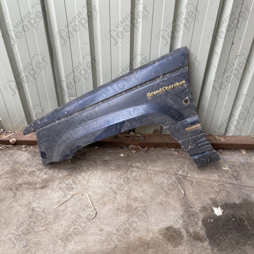 Occasion : Aile avant gauche bleu pour Jeep Grand Cherokee ZJ, ZG (1992-1996)