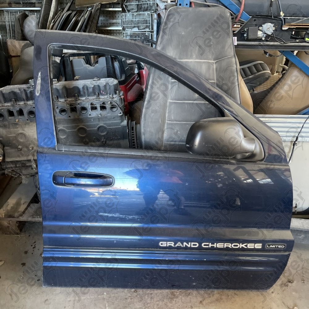 Occasion : Porte avant droie bleu pour Jeep Grand Cherokee WJ, WG (1999-2004)