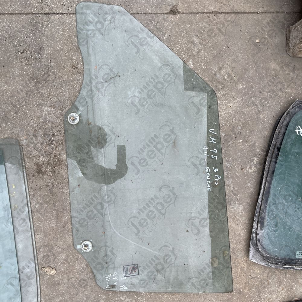 Occasion : Vitre avant gauche 3 portes pour Jeep Cherokee XJ (1997-2001)