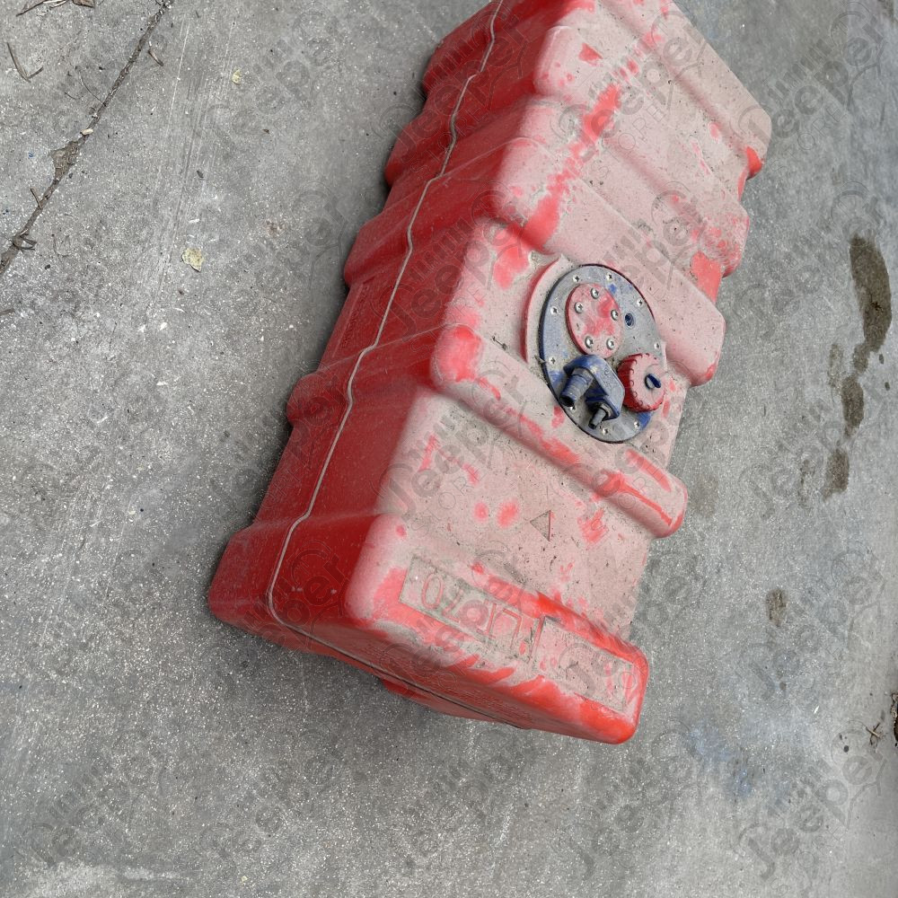 Occasion : Réservoir additionnel en plastique pour carburant (compatibilité : voir description)