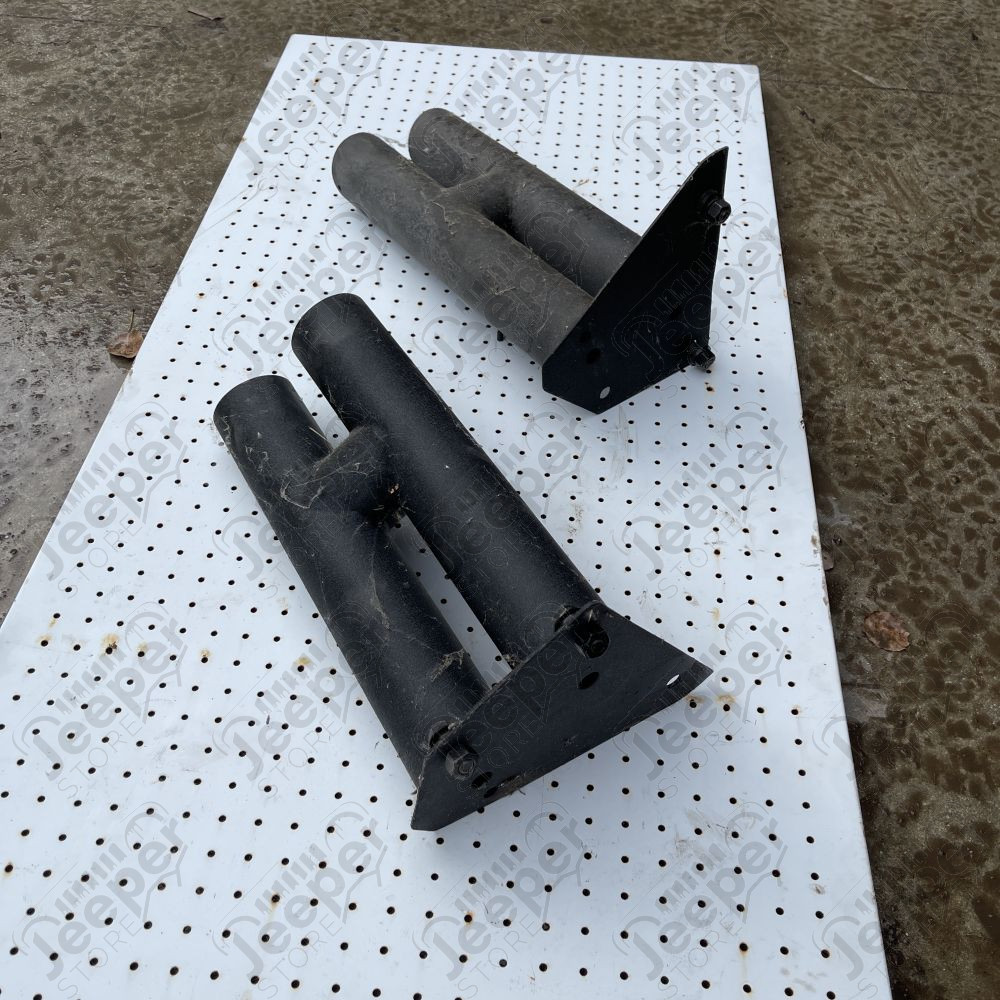 Occasion : Kit embouts tubes pour pare chocs Rugged Ridge XHD pour Jeep Wrangler JK (2007-2018)
