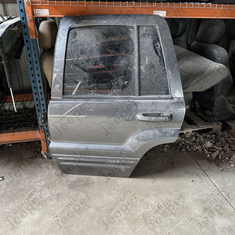 Occasion : Porte arrière gauche grise pour Jeep Grand Cherokee WJ, WG (1999-2004)