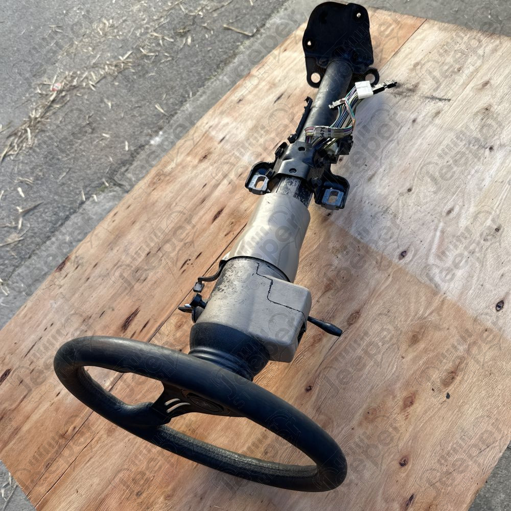 Occasion : Colonne de direction réglable beige pour Jeep Wrangler YJ (1987-1995)