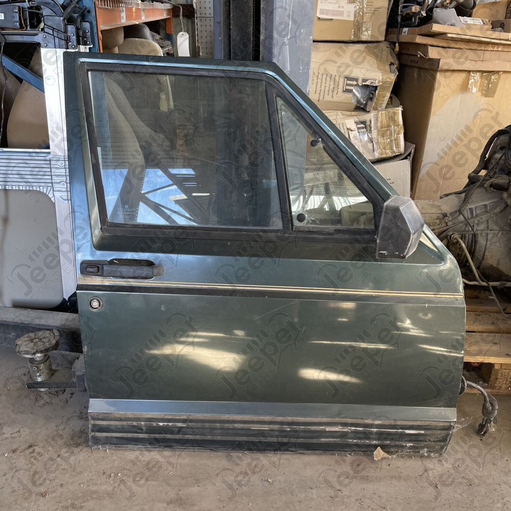 Occasion : Porte avant droite verte pour Jeep Cherokee XJ (1984-1996)