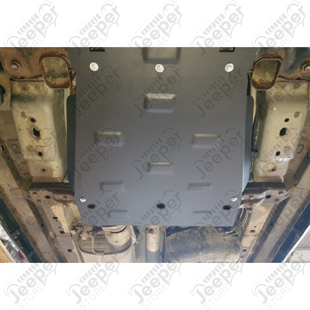 Protection acier boîte automatique "IronShield Gearbox" épaisseur : 2 mm pour Jeep Grand Cherokee WH, WK - 15007.651 / 00.550 / 5941986203830