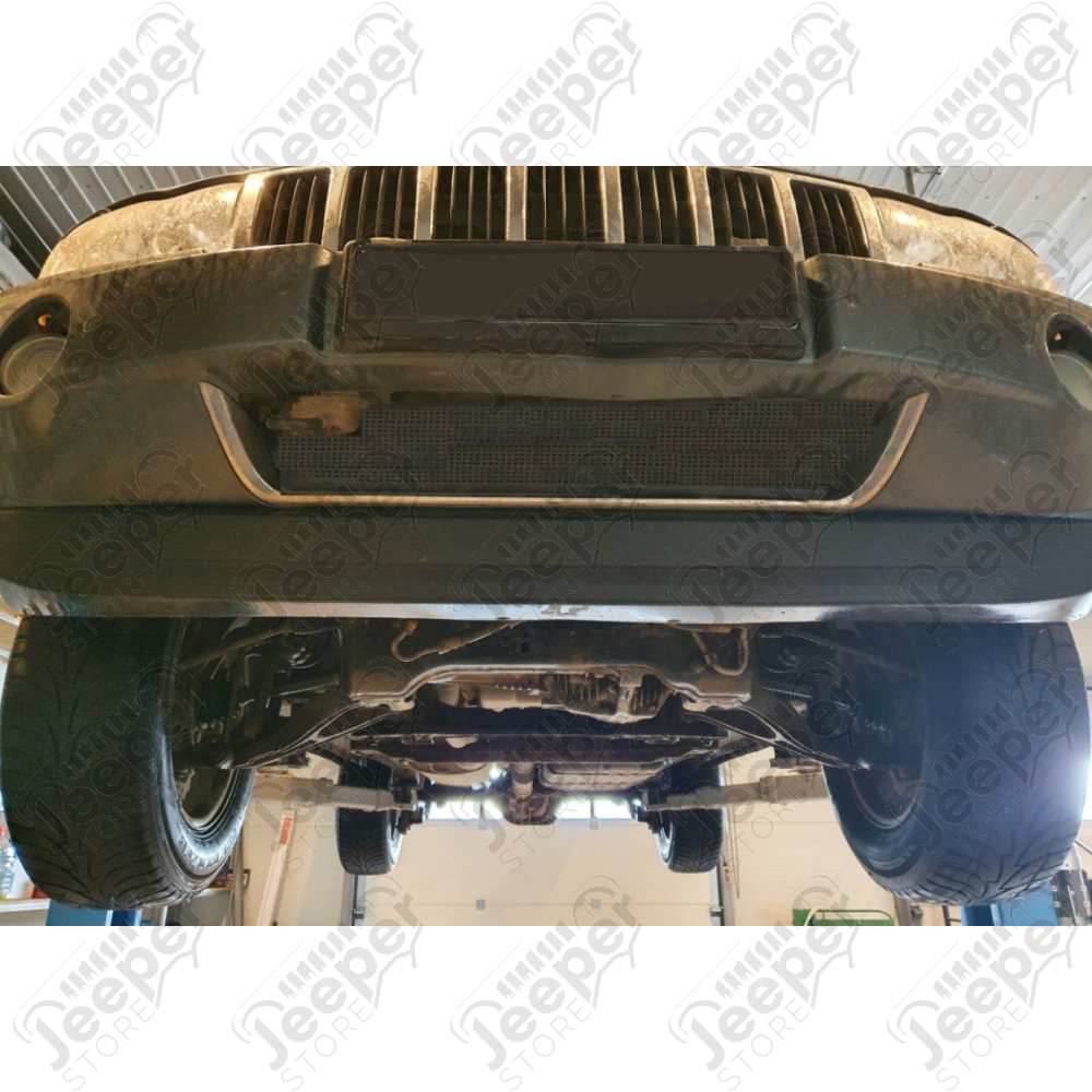 Protection acier boîte automatique "IronShield Gearbox" épaisseur : 2 mm pour Jeep Grand Cherokee WH, WK - 15007.651 / 00.550 / 5941986203830
