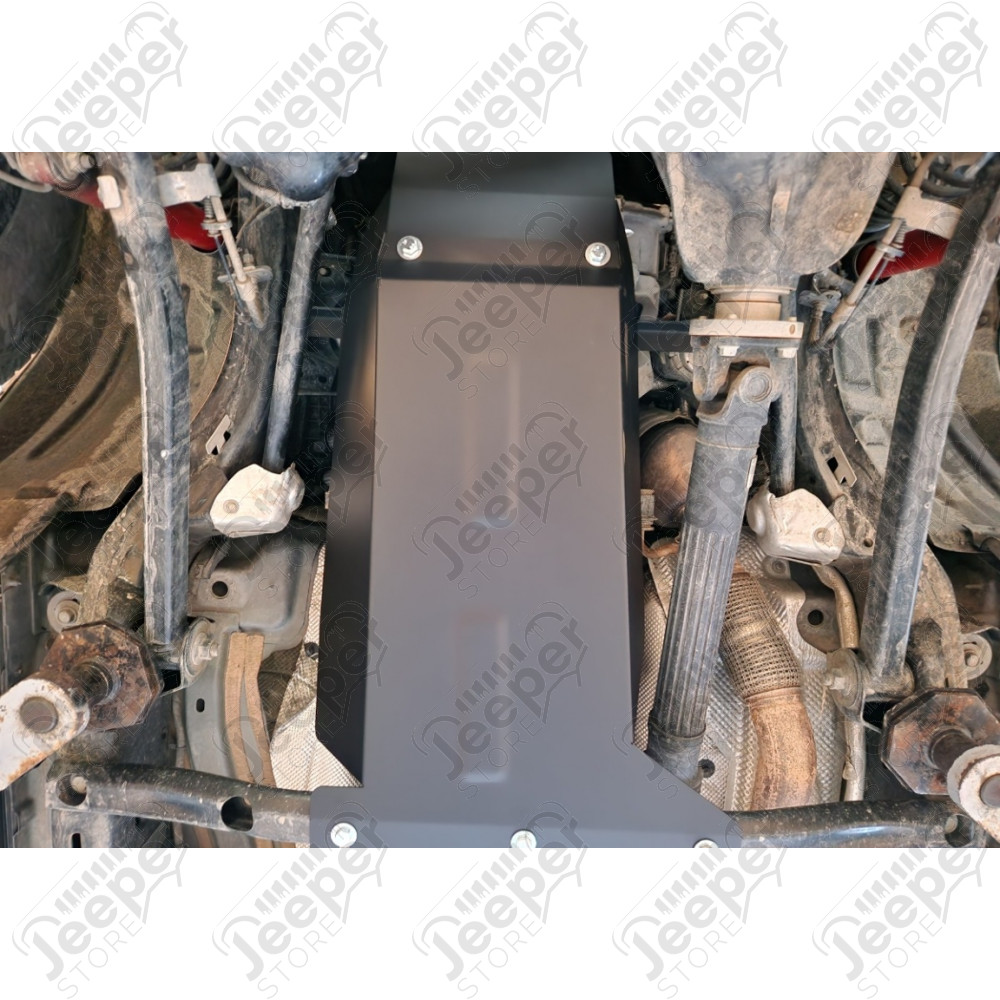 Protection acier carter moteur FLJ Offroad "IronShield Engine" épaisseur : 2mm pour Jeep Gladiator JT - 15007.350 / 28.505 / 5941986203878