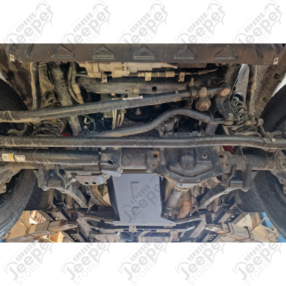 Protection acier carter moteur FLJ Offroad "IronShield Engine" épaisseur : 2mm pour Jeep Gladiator JT - 15007.350 / 28.505 / 5941986203878