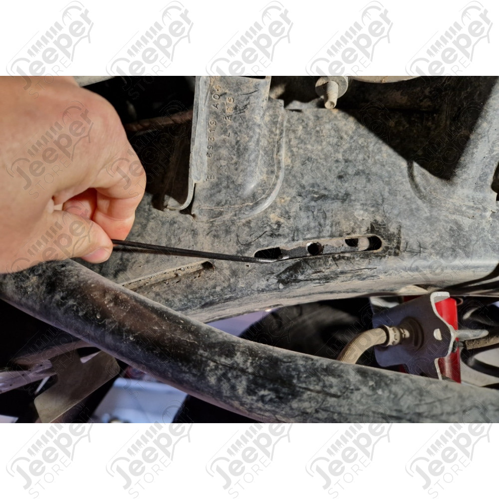 Protection acier carter moteur FLJ Offroad "IronShield Engine" épaisseur : 2mm pour Jeep Gladiator JT - 15007.350 / 28.505 / 5941986203878