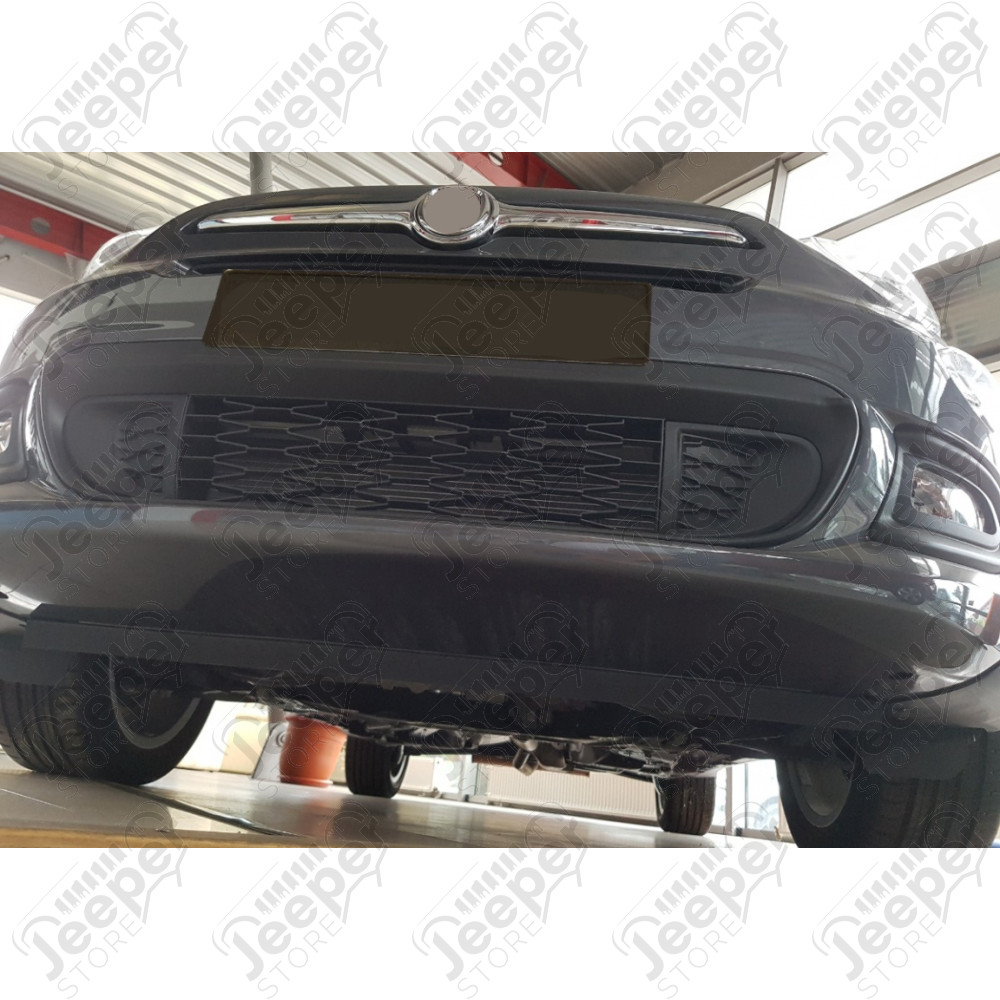 Protection acier moteur + boîte + radiateur + pare-chocs FLJ Offroad "IronShield Front" épaisseur : 2mm pour Jeep Renegade BU, BV - 15007.875 / 07.051 / 5941986203861